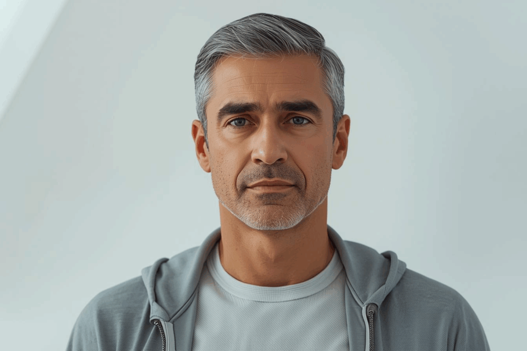 Entspannter Mann mit guter Libido