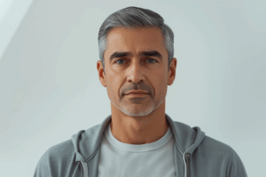 Entspannter Mann mit guter Libido